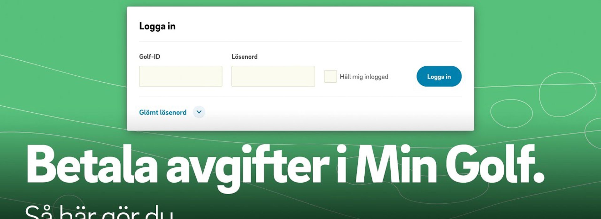 Hur betalar jag årets avgift?