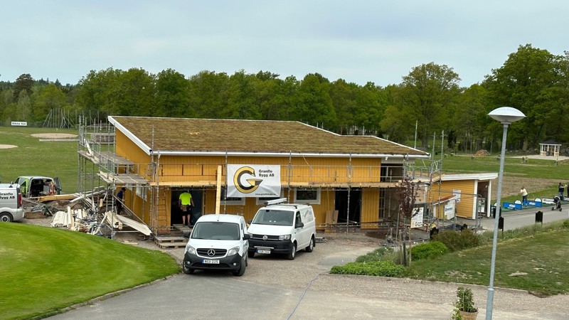 Studiobygget går framåt